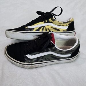 Vans Shoes Sneakers RASTA OLD SKOOL Rastafari Tie Dye Sk8 Size Women 8.5 Men 7